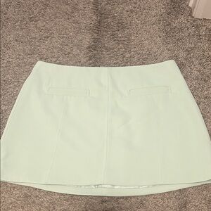 Forever 21 Light Green Mini Skirt